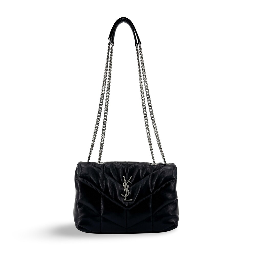 Saint Laurent Loulou Puffer Quilted Leather Small